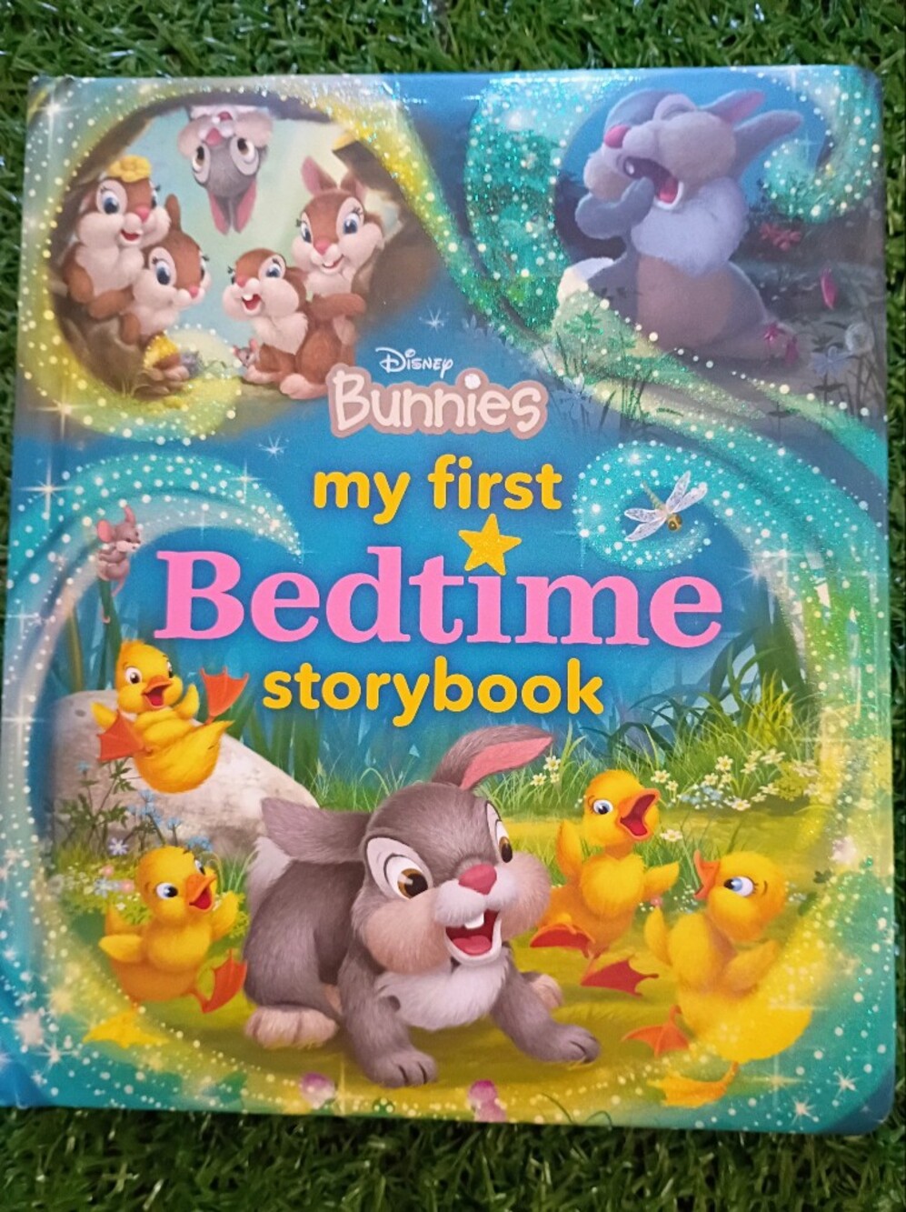 Disney Bunnies My First Bedtime Storybook - Blue, Pink, Yellow, Green